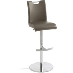 MCA Barhocker Bar be cool Lederoptik Braun Cappuccino