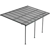 Juskys Terrassendach Borneo 500 x 300 cm dunkelgrau