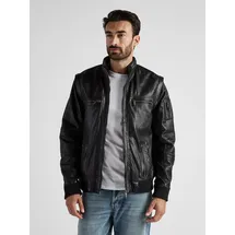 JCC Lederjacke Schwarz 52
