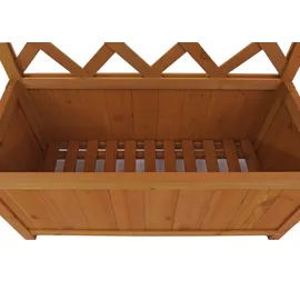 Mendler Hochbeet HWC-P68 135 x 70 x 30 cm Braun