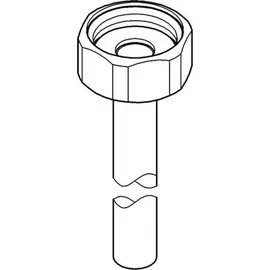 Grohe 41133000 Anschlussrohr Rohrbausatz