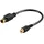 goobay S-Video Kabeladapter 2 m Schwarz