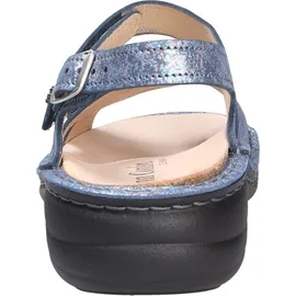 Finn Comfort Damen Sandale, blau(jeans), Gr. 36 - Blau - 36