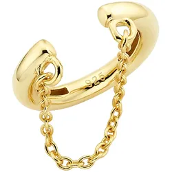 Aniston JEWELRY & WATCHES Ohrklemme »Schmuck Geschenk Ohrschmuck Ohrklemme« Aniston JEWELRY & WATCHES gelbgoldfarben