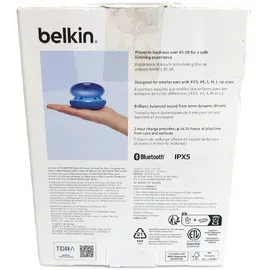 Belkin Soundform Nano Kabellose Kopfhörer Blue One Size