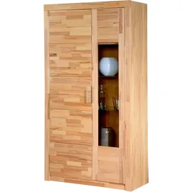 vogl möbelfabrik Vitrine Toronto 105 x 42 x 191 cm Beige