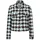 More & More kurze, weite, karierte Jacke in houndstooth blue haze | Gr.: 38