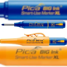 Pica BIG Ink blau Strich-B.1-4mm Rundspitze