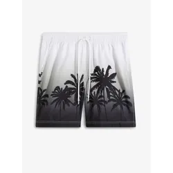 bonprix Strand-Longshorts, weiß, 60