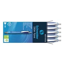 Schneider Kugelschreiber Slider Rave XB blau