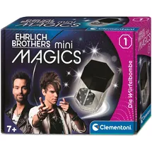CLEMENTONI Ehrlich Brothers miniMagics Die Würfelbombe - Zaubertrick für Kinder ab 7 Jahren - Mini-Zauberkasten als Einstieg in die Magie & Illusion - 59387