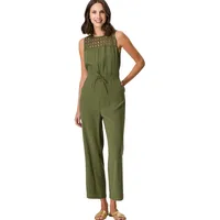 Zero Damen Jumpsuit mit Spitze Cypress,38 - 38