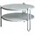 Brafab Blixt Loungetisch Aluminium hellgrau, 65cm
