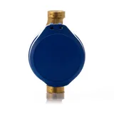 Meibes Garten-Wasserzähler Aufputz für Kaltwasser - Set mit Anschlussmaterial - Baulänge 110 mm