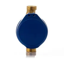 Meibes Garten-Wasserzähler Aufputz für Kaltwasser - Set mit Anschlussmaterial - Baulänge 110 mm