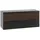 petits-meubles Waschtischunterschrank 120,6 x 52,2 x 45,8 cm Schwarz