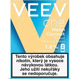 VEEV ONE Pod Melon & Coconut – 18 mg nicotine – 1000 puffs