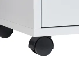 Beliani Osasco Badezimmerschrank 80 x 39 x 39 cm Weiß