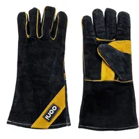 Ooni Grillhandschuhe schwarz Leder