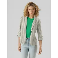 Vero Moda LOOSE Fit Kurzblazer aus Viskose-Leinen-Mix Modell 'JESMILO',