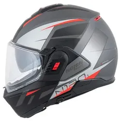 N120-1 Nightlife Klapp-Helme schwarz L
