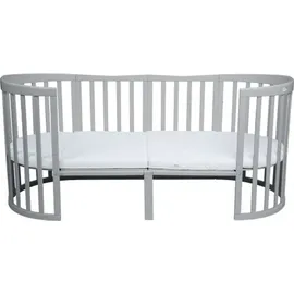 Waldin Erweiterung auf 174cm für 7in1 Babybett ohne BETT, Grau