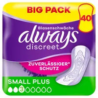 Always Discreet Discreet Small Plus 40 St.