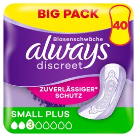 Always Discreet Discreet Small Plus 40 St.