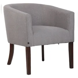 CLP Sessel Nemea Stoff grau/antik