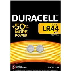 Duracell Electronics LR44 - Batterie 2 x LR44