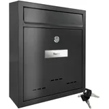 TÄGA 2218 Schwarz inkl. Zeitungsfach