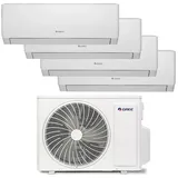 GREE Pular matt MultiSplit 4Räum 3x2,2+3,2kW WiFi Klimaanlage Inverter Agg 8,0kW