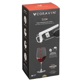 Coravin Weinsystem silber Timeless Six + 6 Stück