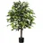 Creativ green Kunstpflanze CREATIV GREEN "Ficus Benjamini", grün, H:120cm, Kunststoff, Polyester, Kunstpflanzen, Kunstpflanze