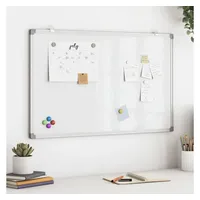 VidaXL Magnetisches Whiteboard 100x60x1,7 cm Aluminium