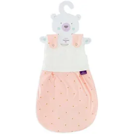 Träumeland Babyschlafsack Außenschlafsack LIEBMICH, Design Märchengold (1 tlg) rosa 68/74