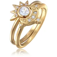 Elli Ring Sonne und Mond gold 56