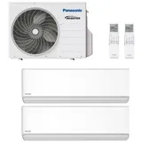 PANASONIC Etherea Multi Split 2 Räum 2 x2,5kW Klimaanlage Wärmepumpe Klimagerät