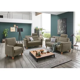 Home Affaire Sessel »Palmera«, B: 70 cm« mit Federkern grün