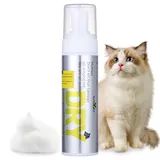 GJYC PET Wasserloses Trockenshampoo-Schaum für Hunde & Katzen - Sensitives Juckende Haut Hundeshampoo - 6,76 FL Oz (Packung mit 1) - Haarausfallkontrolle, Anti-Juckreiz