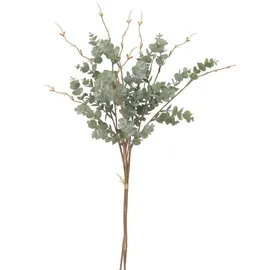2474U Kunstzweig Eukalyptus Büschel ca. 65 cm Naturgetreu Trockenzweig imitiert