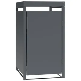 DEGAMO Mülltonnenbox ULM 68 x 80 x 124 cm anthrazit