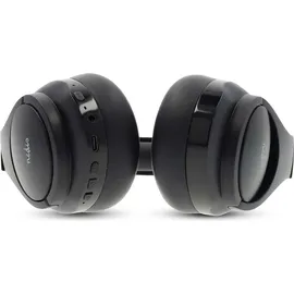 Nedis Drahtlose Over-Ear-Kopfhörer Schwarz