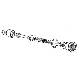 Nilfisk 128501513 Start/Stoppventil D.2.95-REV. 2-NA01 DIY, Advance
