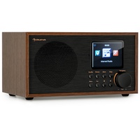 Internetradio Bluetooth DAB+ Radio WLAN UKW Digitalradio Küchenradio Holz