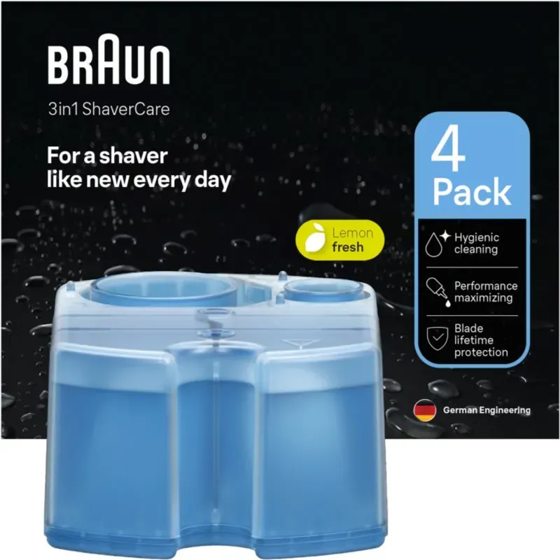 Braun CCR Refill LemonFresh Ersatzfüllung für Reinigungsstation mit Duft Lemon Fresh 4 St.