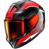 Shark Ridill 2 Bersek, Integralhelm - Schwarz/Rot/Grau - XS