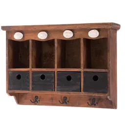 DESIGN DELIGHTS Küchenregal 60 x 0 x 0 cm Mahagoni