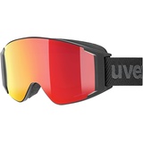 Uvex g.gl 3000 TOP - Skibrille für Damen und Herren - polarisiert - mit Wechselscheibe - black mat mm