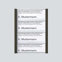 Siedle Siedle&Söhne Namensschild graph-met kpl 200029795-00